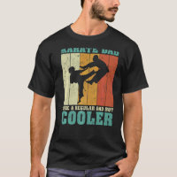 Mens Vintage Retro Karate Dad Like A Regular Dad F