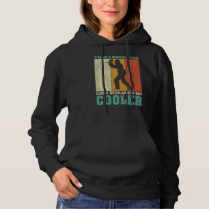 Mens Vintage Retro Paintball Dad Like A Regular Da Hoodie