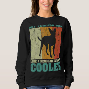 Mens Vintage Retro Rat Terrier Dad Like A Regular Sweatshirt