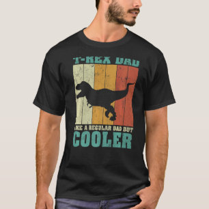 Mens Vintage Retro Rex Dad Like A Regular Dad Fath T-Shirt