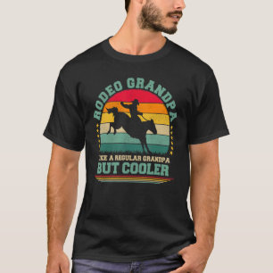 Mens Vintage Retro Rodeo Grandpa Father's Day T-Shirt