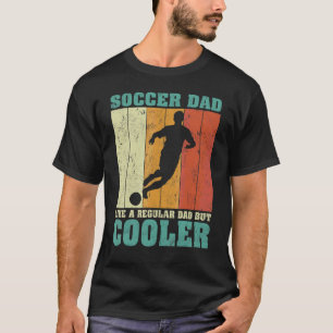 Mens Vintage Retro Soccer Dad Like A Regular Dad F T-Shirt