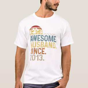 Mens Vintage Rings Wedding Anniversary Awesome T-Shirt
