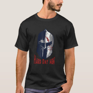 Mens Vintage spartan warrior helmet greek Soldier T-Shirt
