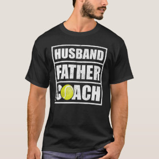Mens Vintage Style Husband Father Tennis Coach Fat T-Shirt