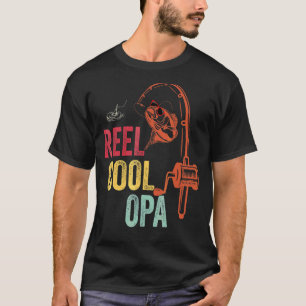 Mens Vintage Sunglasses Reel Cool Opa Fathers Day T-Shirt