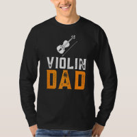 Mens Violin Dad Musician Orchestra Teacher Violini