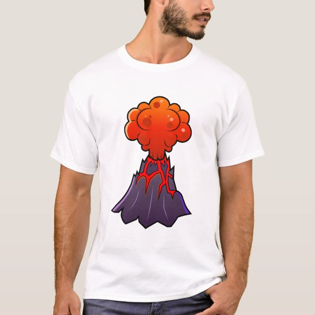 Men's Volcano T-Shirt (Front)
