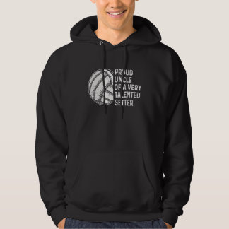 Mens Volleyball For A Uncle Of A Volleyball Player Hoodie