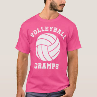 Mens Volleyball Gramps Grandpa Matching Family Vol T-Shirt