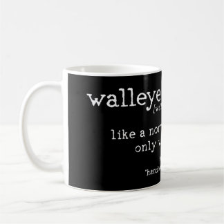 Mens Walleye Fisherman Definition Funny Quote Fish Coffee Mug