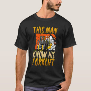 Mens Warehouse Forklift Driver 1 T-Shirt