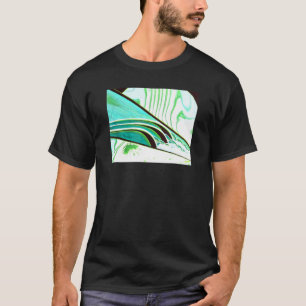 Mens Water On The Brain Surf Art T-Shirt