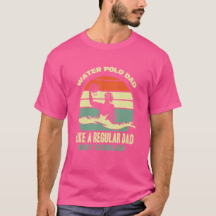 Mens Water Polo Dad Waterpolo Player Father Swim W