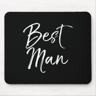 Mens Wedding Bridal Party Gift For Groomsmen Best Mouse Mat