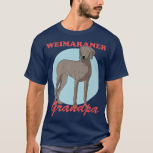 Mens Weimaraner Grandpa  Dog Owner Weimaraner  T-Shirt