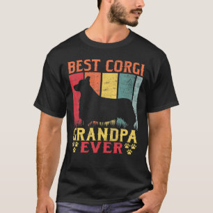 Mens Welsh Corgi Grandpa Dog Best Corgi Grandpa Ev T-Shirt