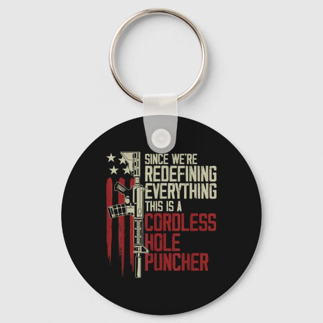 Mens Were Redefining Everything This Is A Cordless Key Ring (Front)