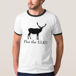 Men's What the ELK funny t-shirt