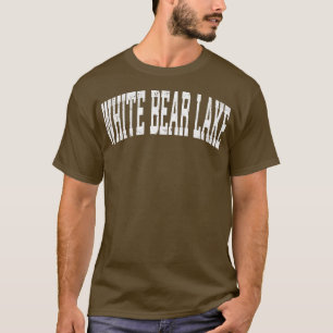 Mens White Bear Lake Minnesota MN Vintage Athletic T-Shirt