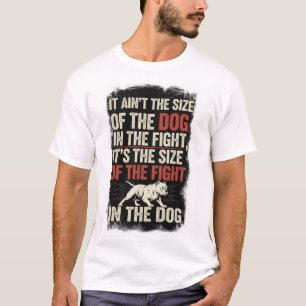 MENS WHITE DOG T T-Shirt