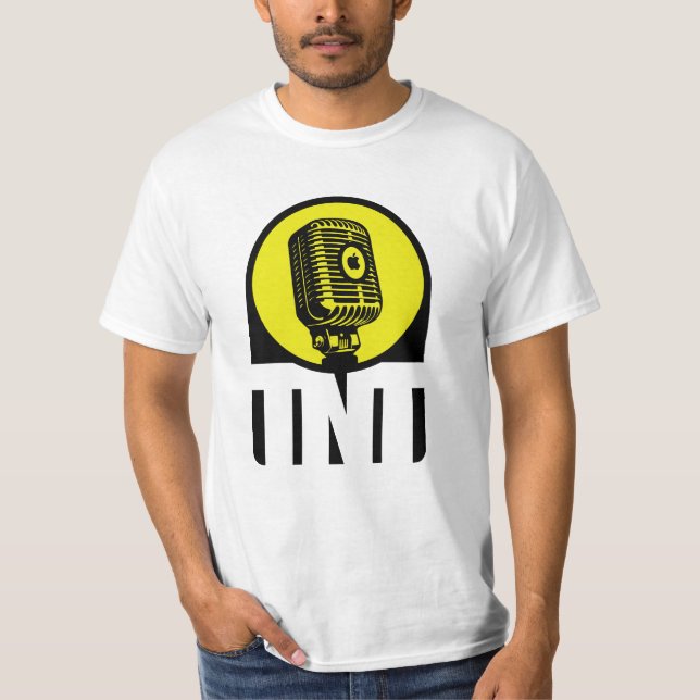 Men's White Thursday Night Tanked Front Back Tee (Front)