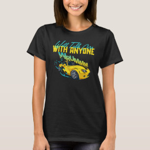 Mens Will Talk Cars WITH ANYONE Cars Lover's T-Shirt