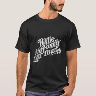 Mens Willie And Family Live Tour 79 Tee Essential