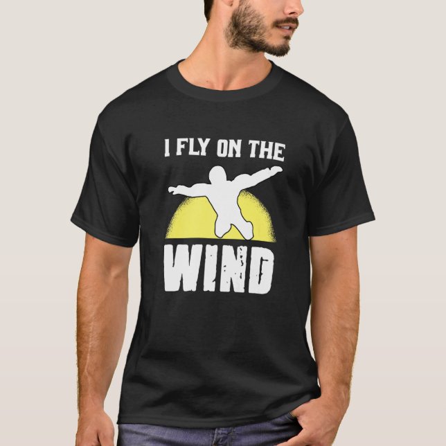Mens Wind Tunnel Indoor Skydiving Bodyflying For M T-Shirt (Front)