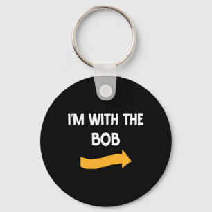 Mens With Bob Halloween Costume Funny Couples Key Ring