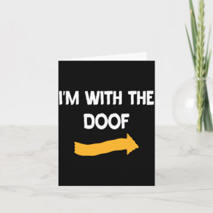 Mens With Doof Halloween Costume Funny Couples Card