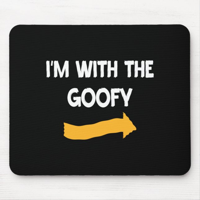 Mens With Halloween Costume Funny Couples Matching Mouse Mat (Front)