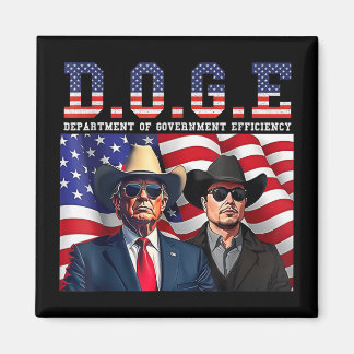 Mens Womens Doge Department Of Government Magnet