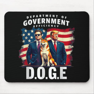 Mens Womens Doge Department Of Government Mouse Mat