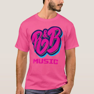 Men'S Women'S Kids Cool Retro Rb Music Party Graph T-Shirt