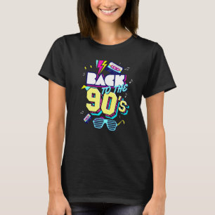 Mens Womens Kids Vintage Retro Back To 90s Graphic T-Shirt