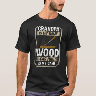 Mens Wood Carving Tools Beginner Knife Ideas Chain T-Shirt