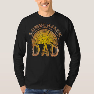 Mens Woodworker Axe Arborist Lumberjack Dad 20 T-Shirt