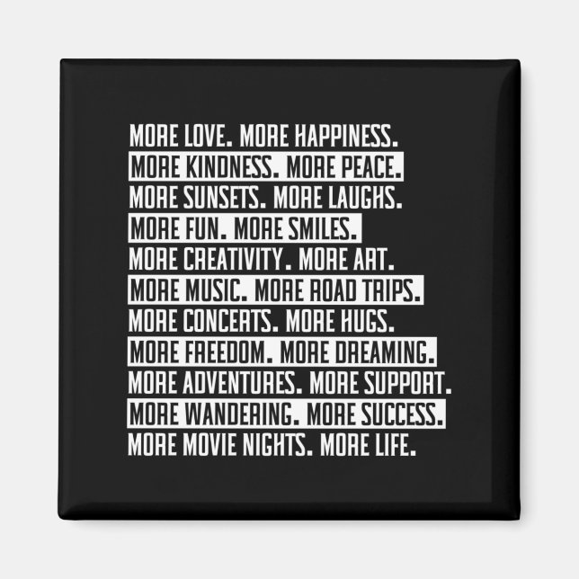 Mens World Peace Kindness End Hate International Magnet (Front)