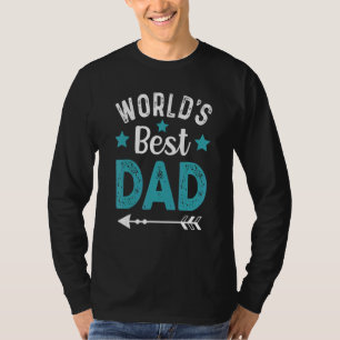 Mens World´s Best Dad And Father T-Shirt