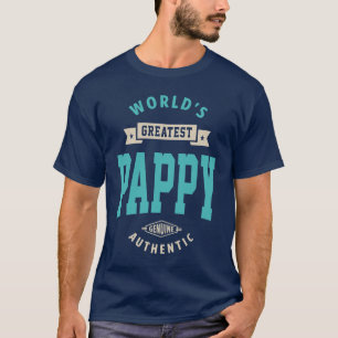 Mens World's Greatest Pappy Father's Day Gift T-Shirt