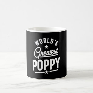 Mens World's Greatest Poppy Father's Day Gift Coffee Mug