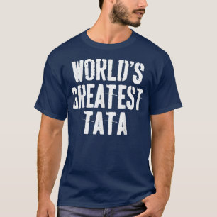 Mens World's Greatest Tata Father's Day Shirt