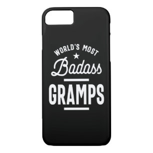 Mens World's Most Badass Gramps Grandpa Gift Case-Mate iPhone Case
