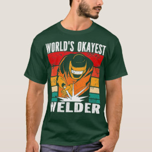 Mens Worlds okayest Welder  T-Shirt