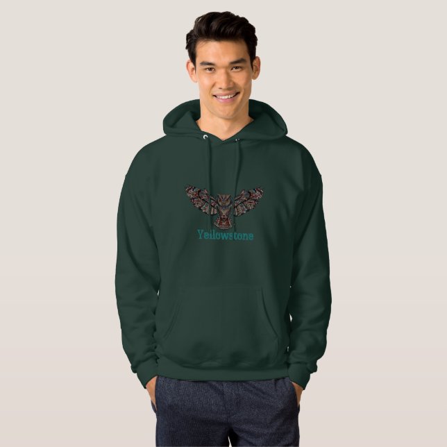 Men's Yellowstone Hoodie Sweatshirt (Front Full)