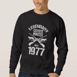 Mens Yote Hunting for Coyote Hunting and Coyote Sl Sweatshirt