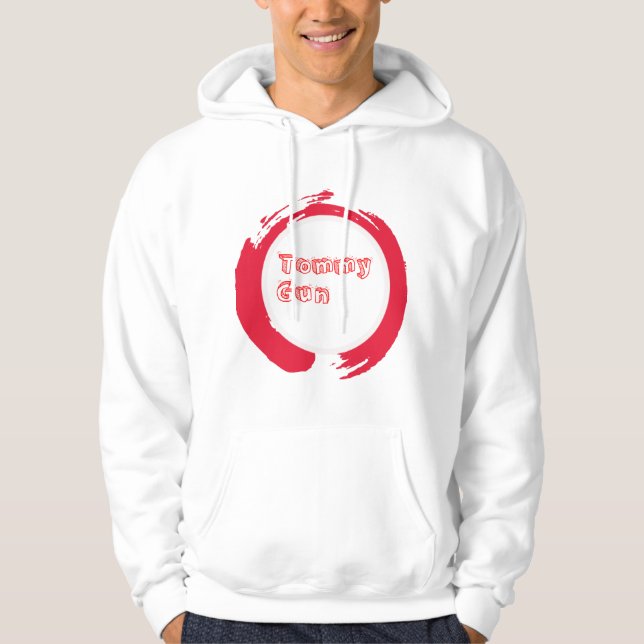 Men's youtube channel logo hoodie (Front)
