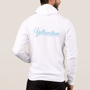 Men's Zip Hoodie-Yellowstone Hoodie