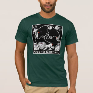 Men'sT-Shirt: Jugendstil - Affentheater T-Shirt